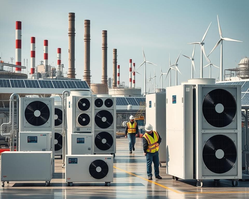 7. Hoe dragen warmtepompen bij aan duurzame industriële projecten?