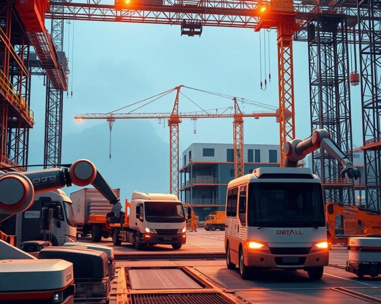 8. Wat doet automatisering voor de logistiek op de bouwplaats?