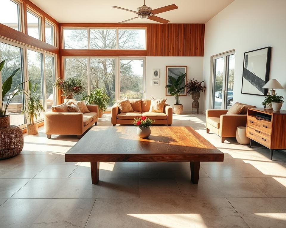 Hoe combineer je tegels en hout in je interieur?