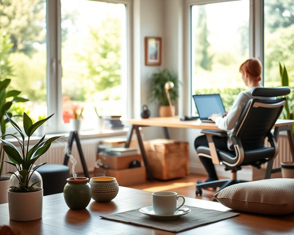 Hoe combineer je werk vanuit huis met ontspanning?