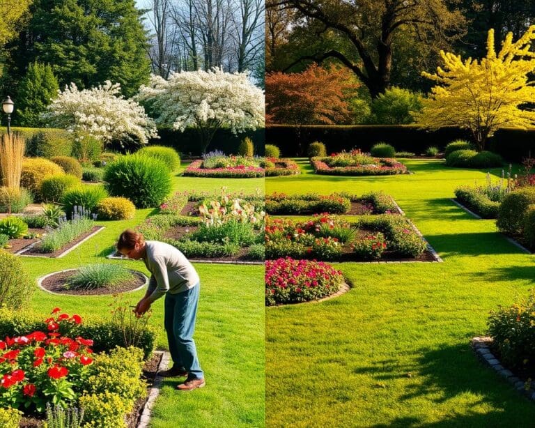 Hoe onderhoud je je tuin in elk seizoen?