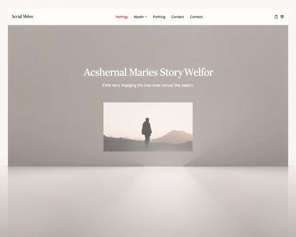 Hoe verbind je minimalisme in webdesign met storytelling?