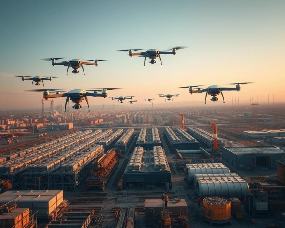 Industrieel onderhoud met drones