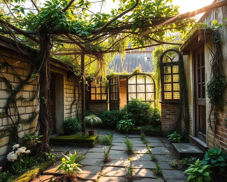 Wat maakt een verweerde tuin mooier dan een perfecte?