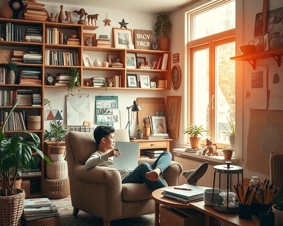 Wat zijn creatieve manieren om te ontspannen na het werk?