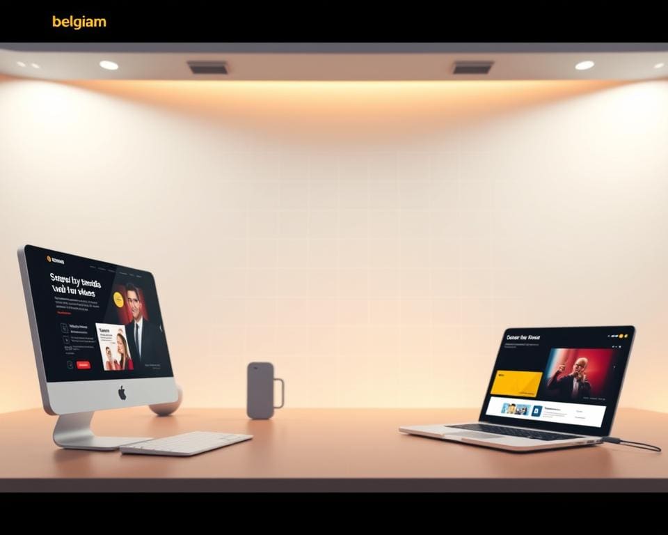 Wat zijn trends in webdesign voor Belgische bedrijven?