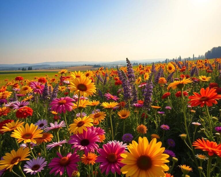 Welke bloemen bloeien het langst in de zomer?