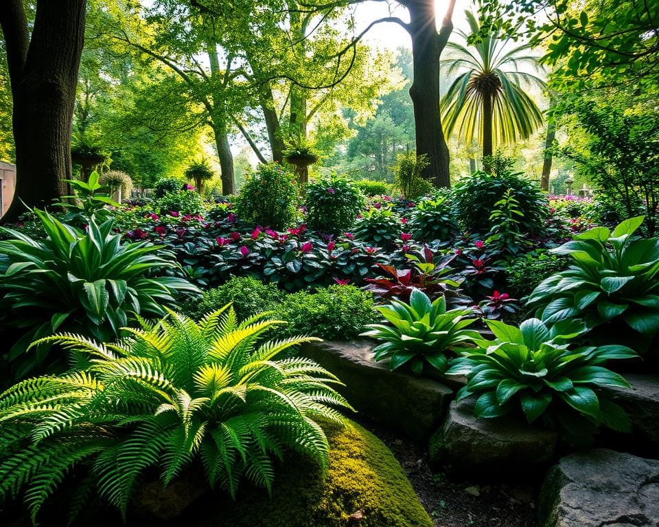 Welke planten zijn ideaal voor schaduwrijke tuinen?