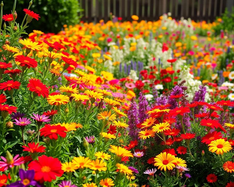 Welke planten zorgen voor kleur in de tuin?