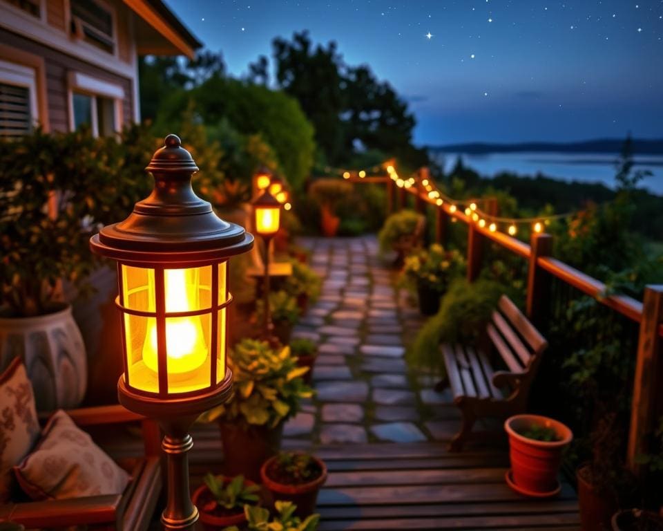 Welke verlichting werkt goed voor buitenavonden?