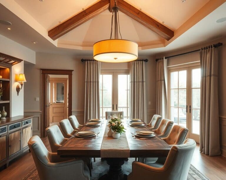 Hoe richt je een eetkamer warm en uitnodigend in?