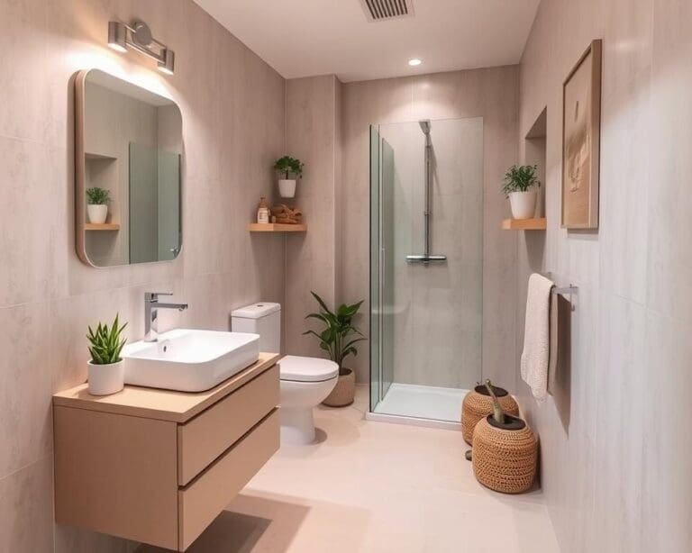 Hoe richt je een kleine badkamer efficiënt in?