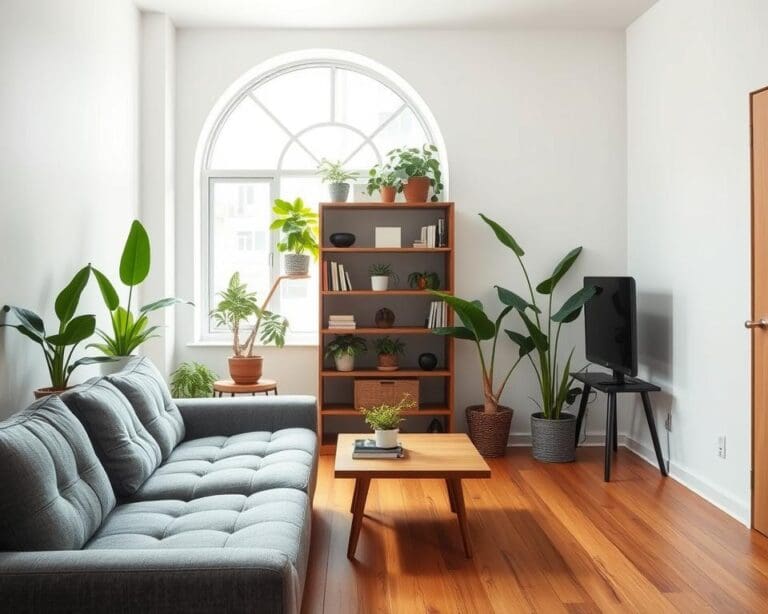 Hoe richt je een woonkamer in met weinig ruimte?