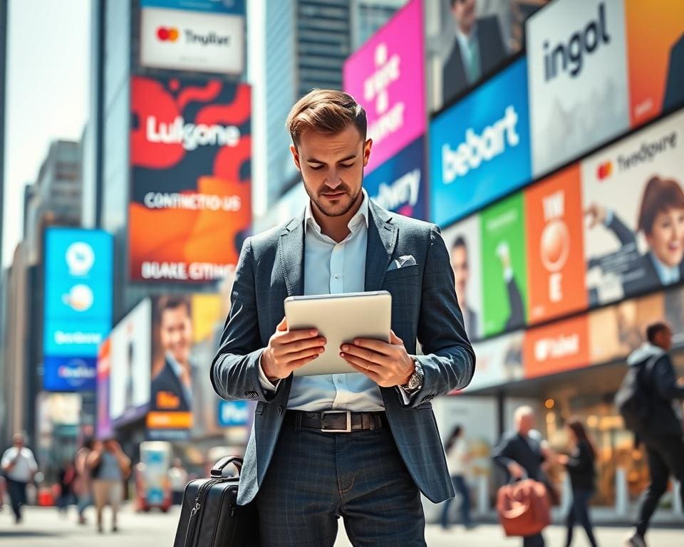 Hoe versterkt een marketeer de zichtbaarheid van een merk?