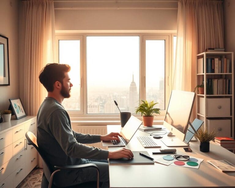 Hoe werk je als freelancer in webdesign of IT?