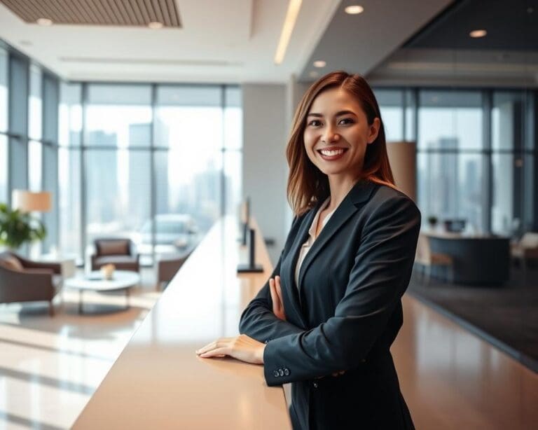 Waarom vormt een receptioniste het visitekaartje van elk bedrijf?