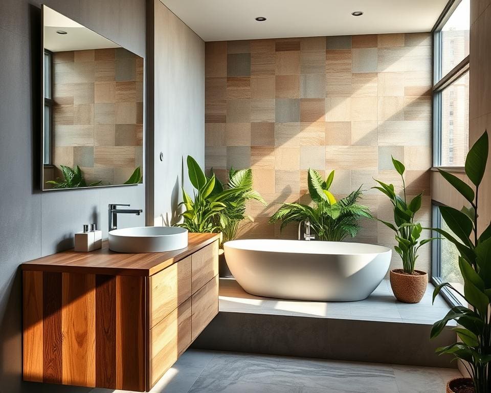 Wat zijn duurzame materialen voor een badkamer?