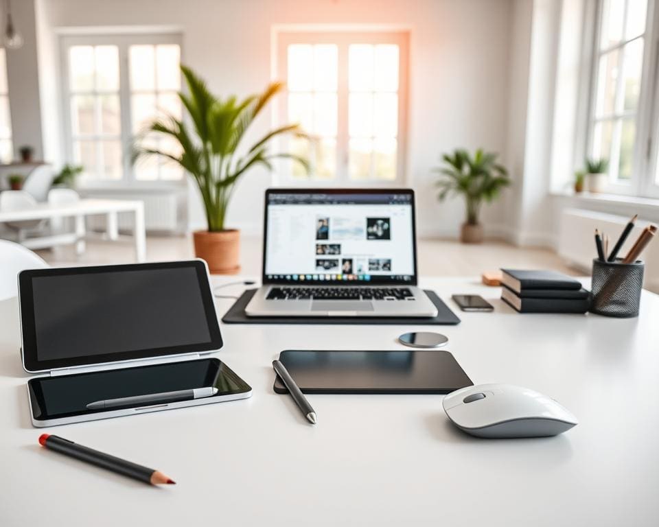 Welke tools helpen bij het ontwerpen van moderne sites?