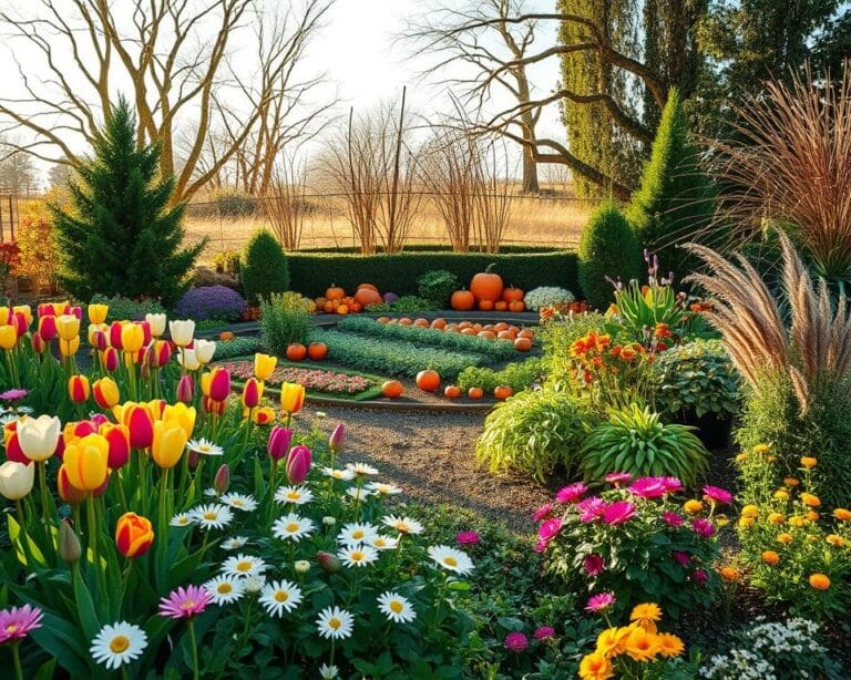 Hoe maak je je tuin geschikt voor elk seizoen?