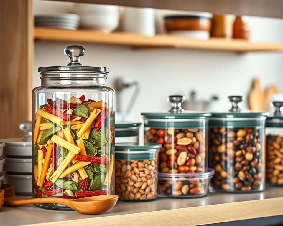 Waarom kiezen mensen voor glazen voorraadbakken?