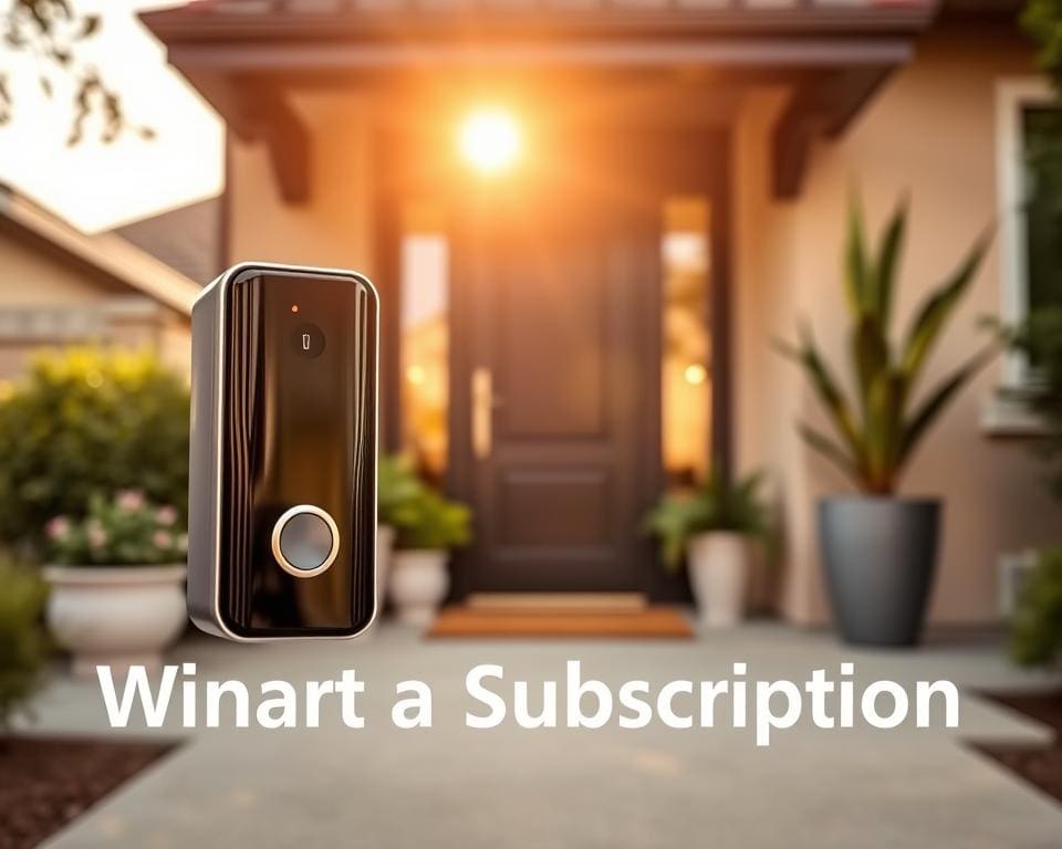 Wat doet een slimme deurbel zonder abonnement?