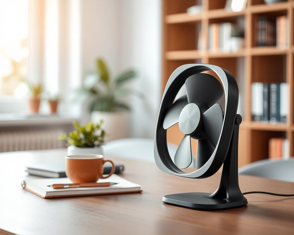 Welke ventilator is stil in gebruik?