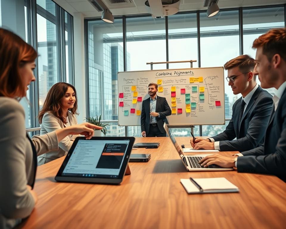 Hoe combineer je meerdere opdrachten?