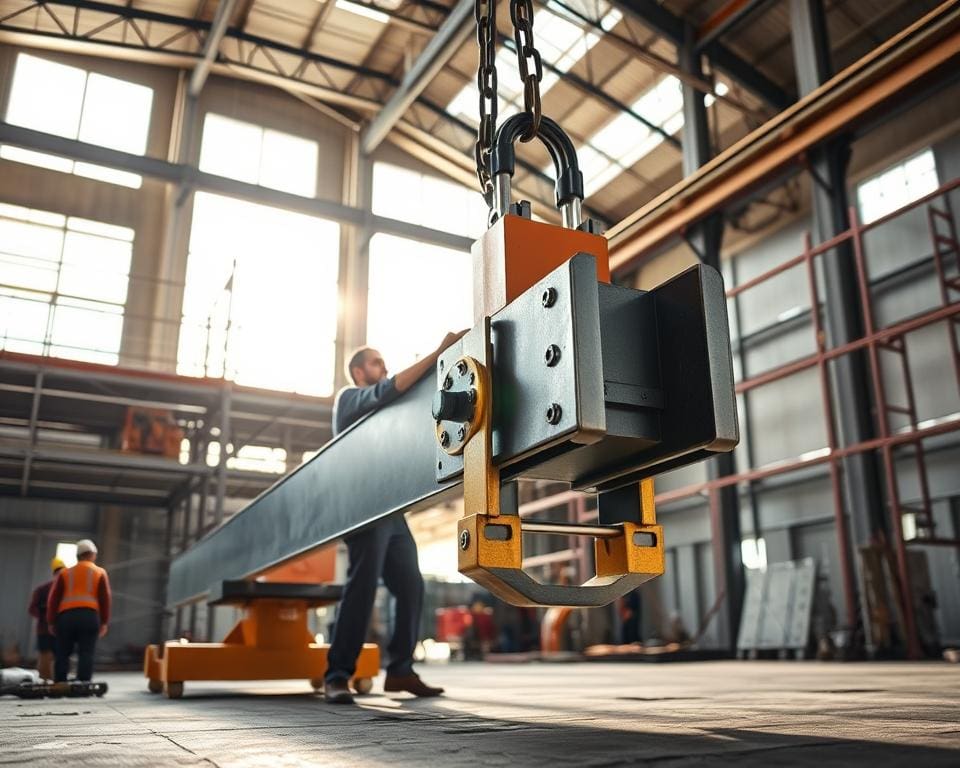 Wat doen magnetische lifters bij staalmontage?