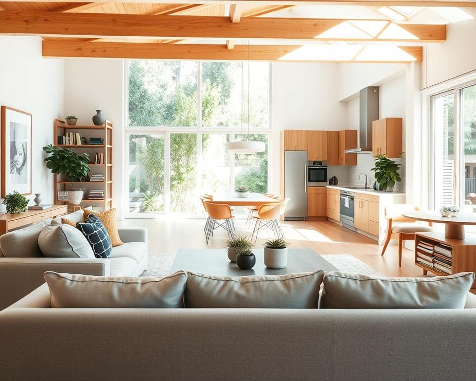 Wat maakt een open leefruimte zo geliefd?