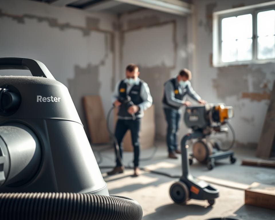 Wat maakt stofafzuiging belangrijk bij renovatie?