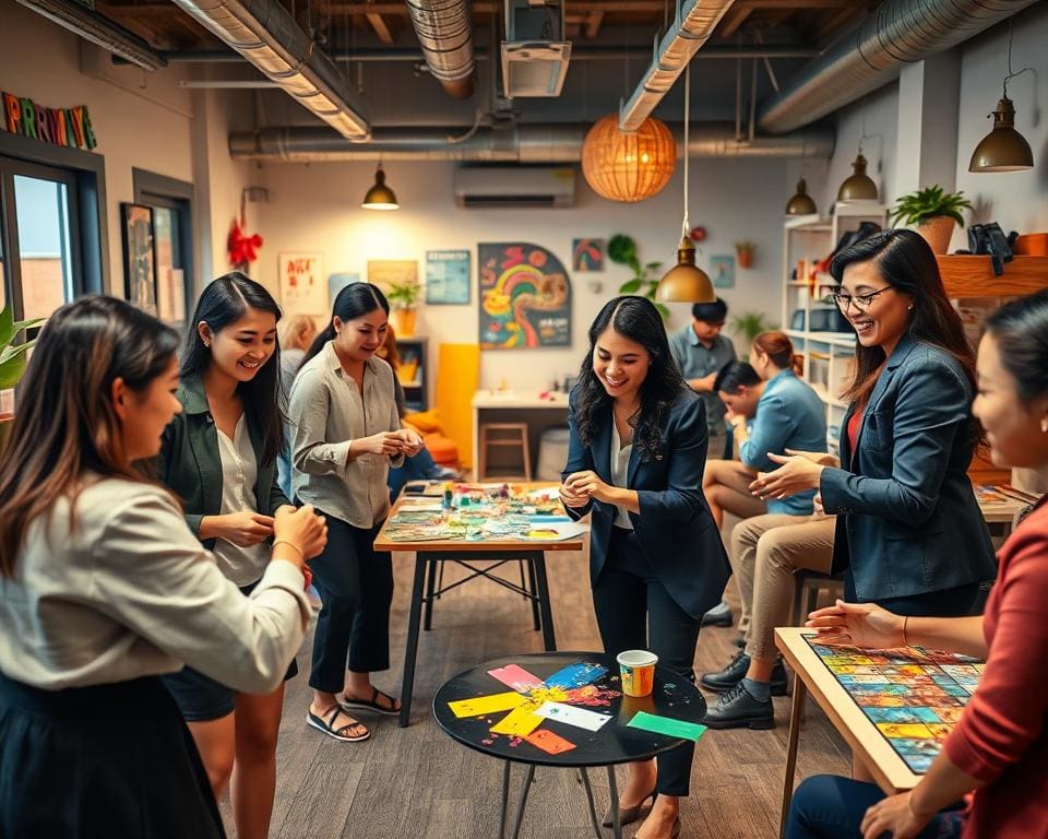 Wat zijn originele groepsactiviteiten zonder sport?