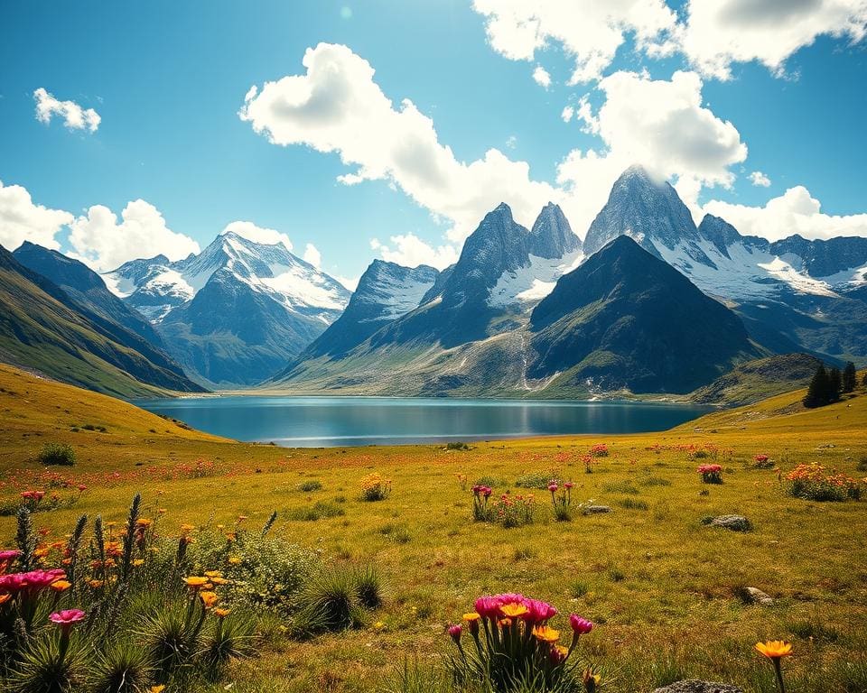 What makes the Swiss Alps so impressive?