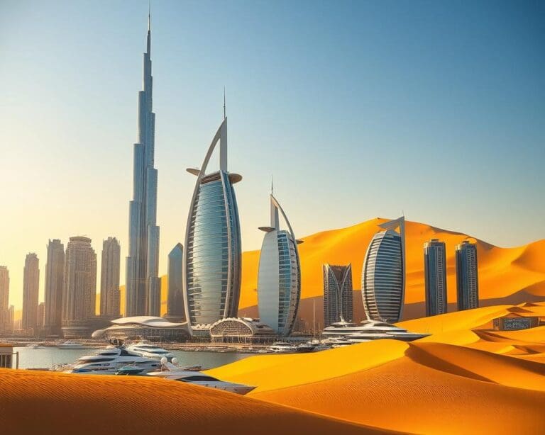 Which attractions make Dubai famous?