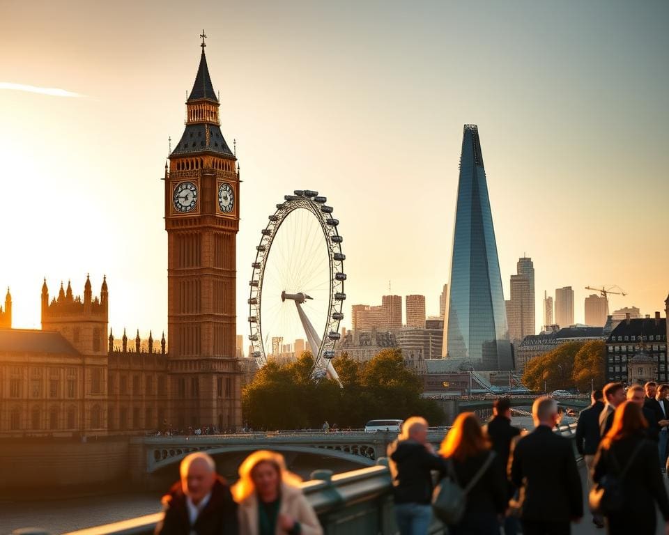 Which landmarks define London for visitors?