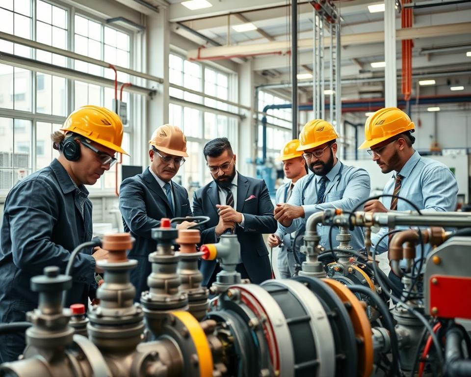 Banen in technische installaties