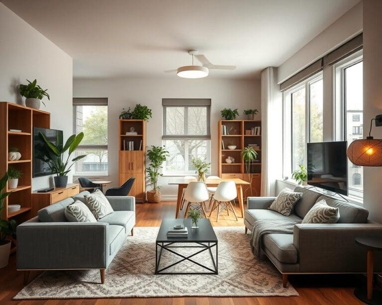 Hoe richt je een kleine woonkamer slim in?