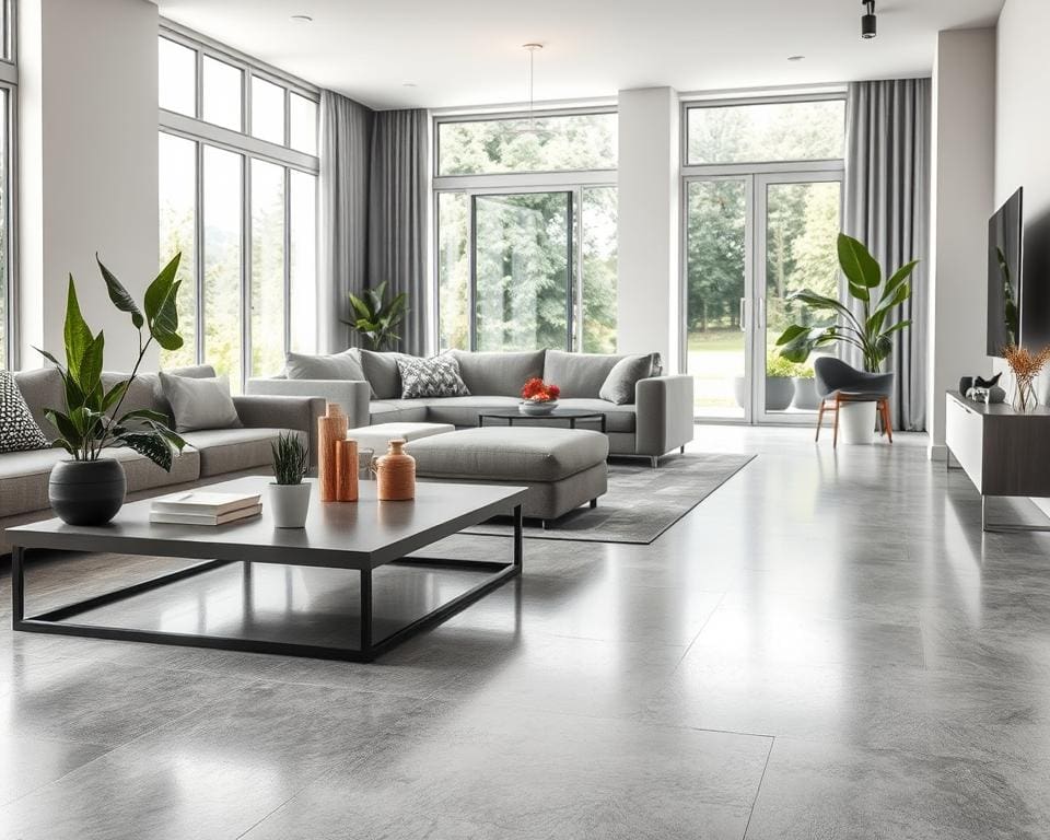 Wat maakt een gietvloer populair in moderne woningen?