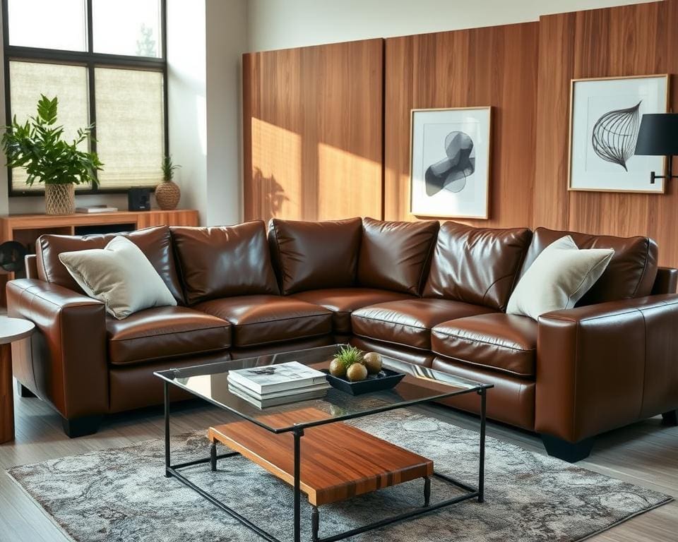 Wat maakt een leren hoekbank tijdloos?