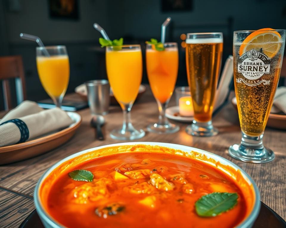 Wat drink je bij een pittige curry?