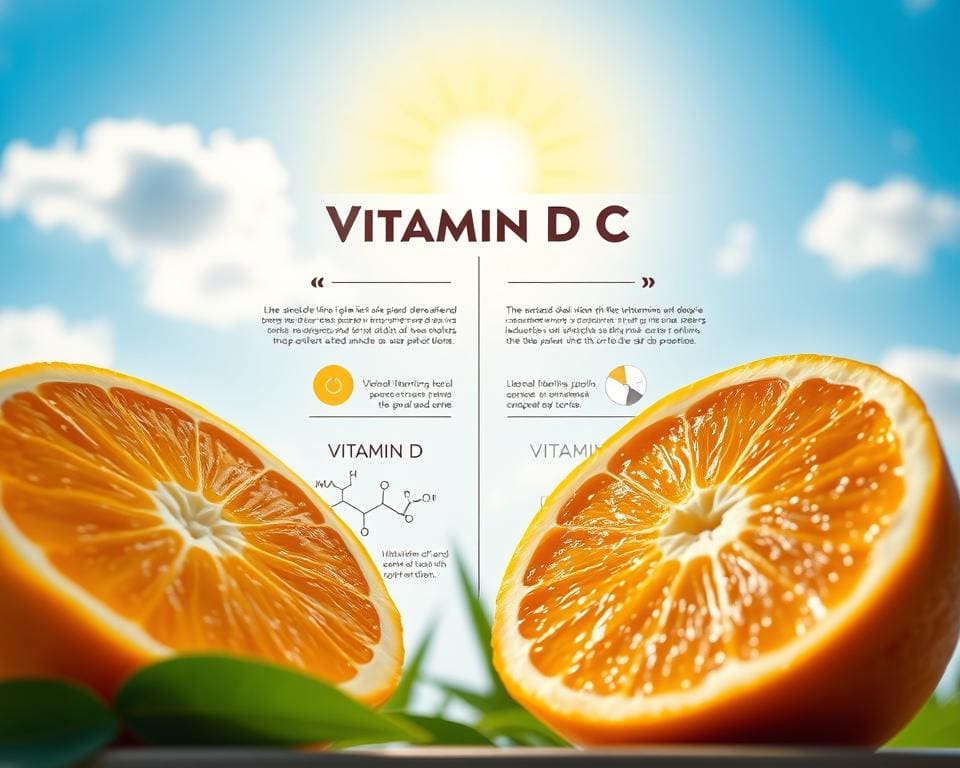 Wat is het verschil tussen vitamine D en C?