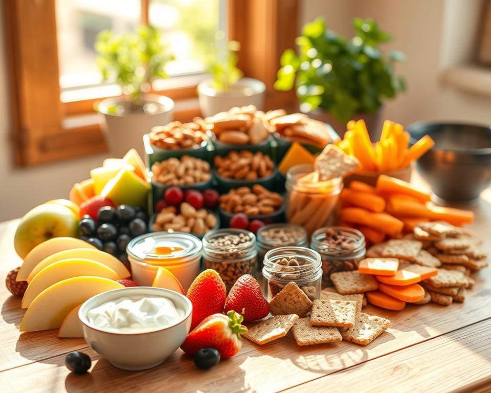 Wat zijn gezonde snacks voor tussendoor?