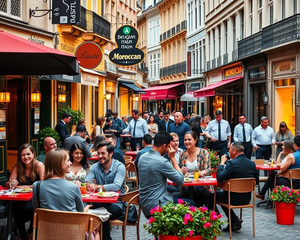 Welke restaurants zijn populair in Brussel?