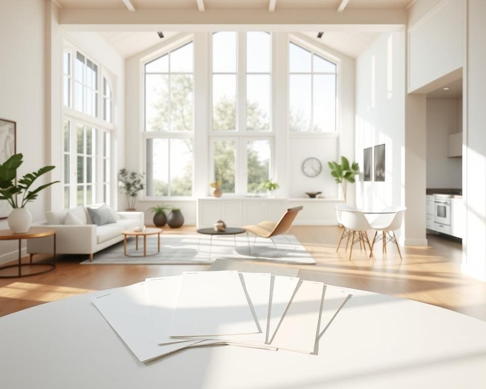 Welke verfkleuren maken een ruimte groter?