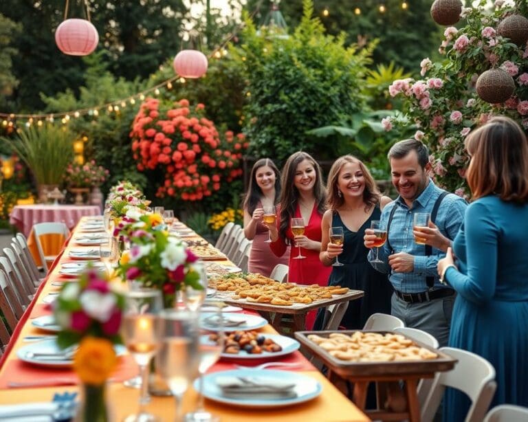 Hoe organiseer je een geslaagd tuinfeest?