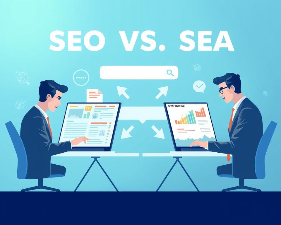 Wat is het verschil tussen SEO en SEA?