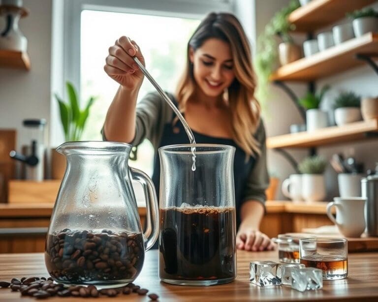 cold brew koffie maken