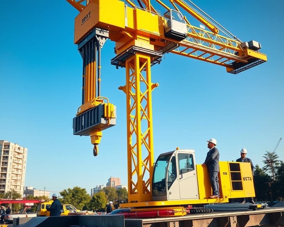 elektrische hijskraan binnen buiten
