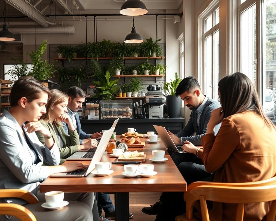 koffiebars Antwerpen werken