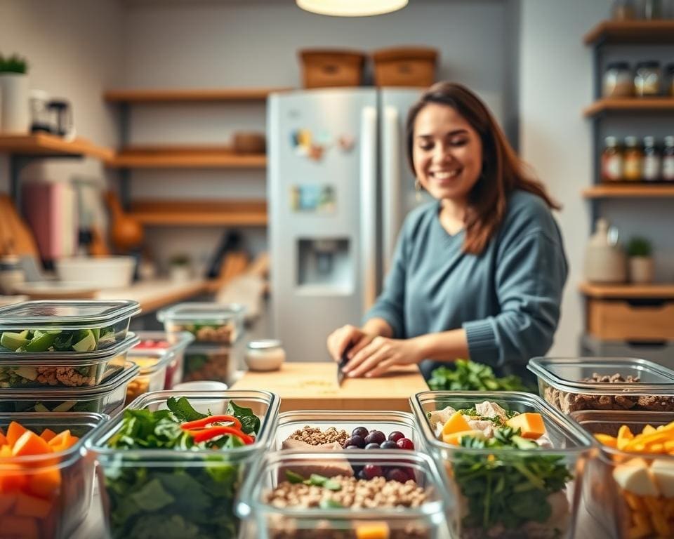 meal preppen werkdagen