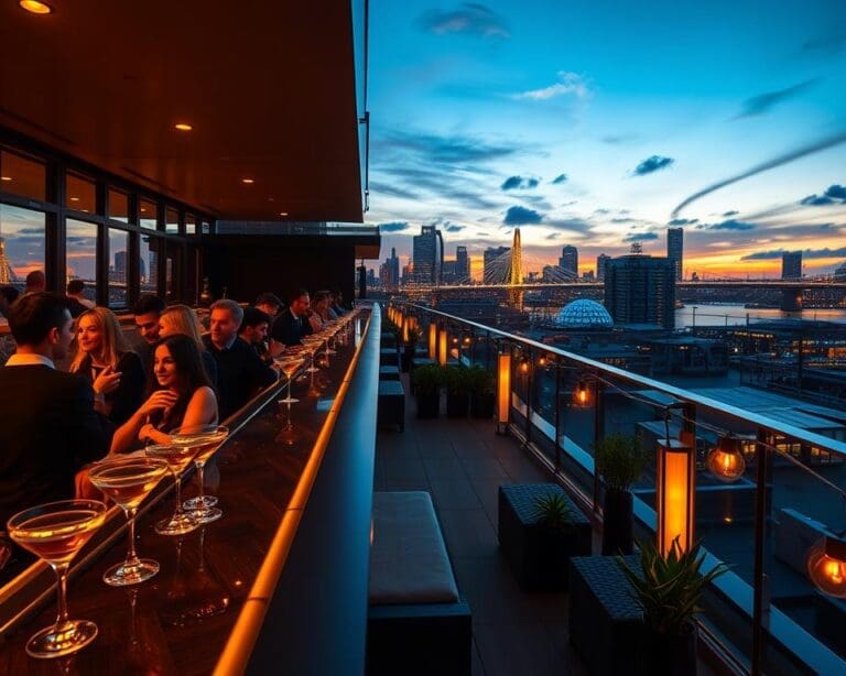 rooftop bars Rotterdam uitzicht
